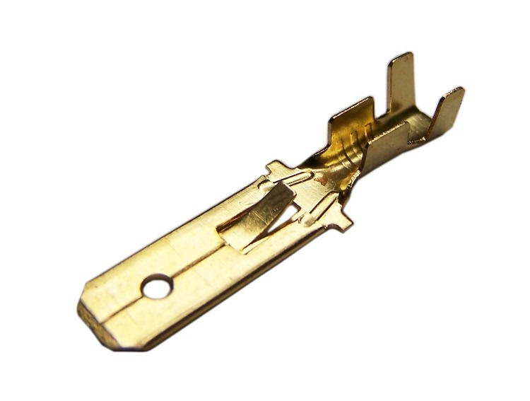 Terminal faston 6.3 mm macho con reten. Mod. CON5281