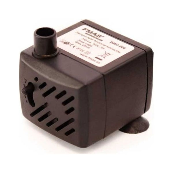 Bomba Sumergible mini 3W 200l/h 220V. Mod. 16496