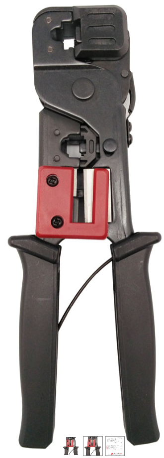 [1792ELG] Crimpadora tenaza RJ45 + RJ12. Mod. 1792