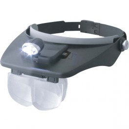 [19302DIS] Lupa de Cabeza con Led y Varios Aumentos. Mod. 19302