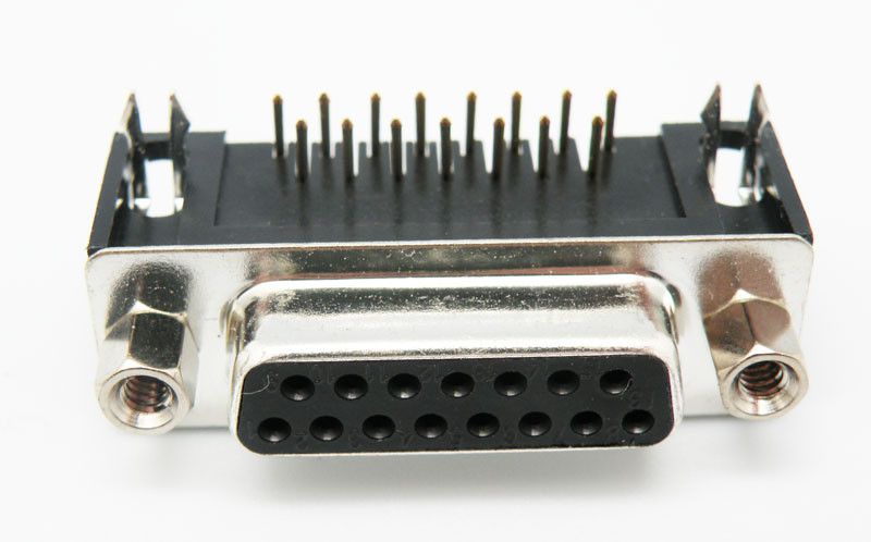 Conector chasis Sub-D hembra 15pin 7.2mm. Mod. 1965
