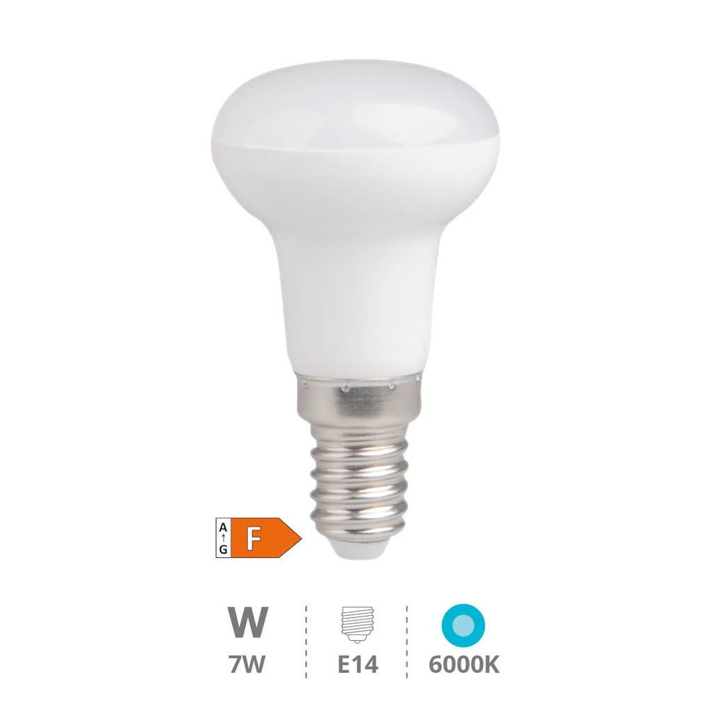 [200616005GSC] Bombilla LED reflectora R50 7W E14 6000K GSC. Mod. 200616005
