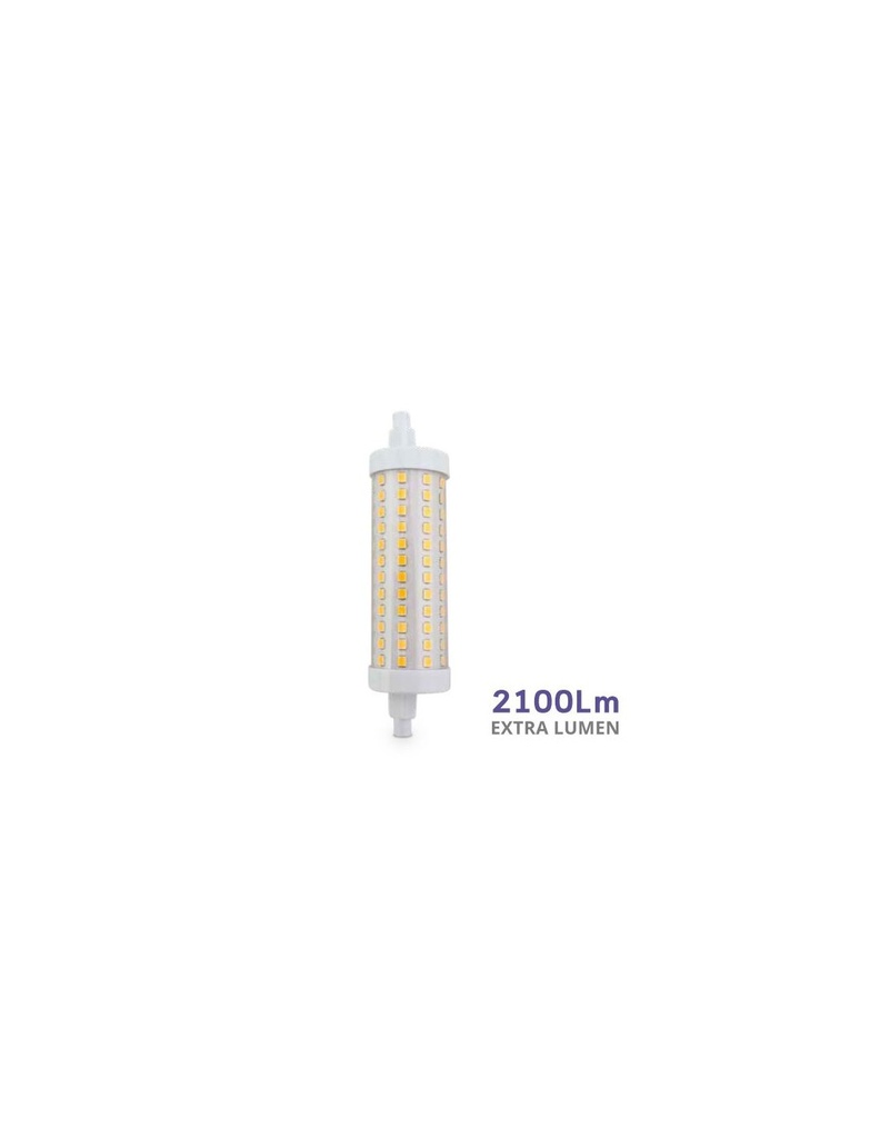 Bombilla led lineal 118mm R7s 16W 6000K regulable GSC. Mod. 200650017