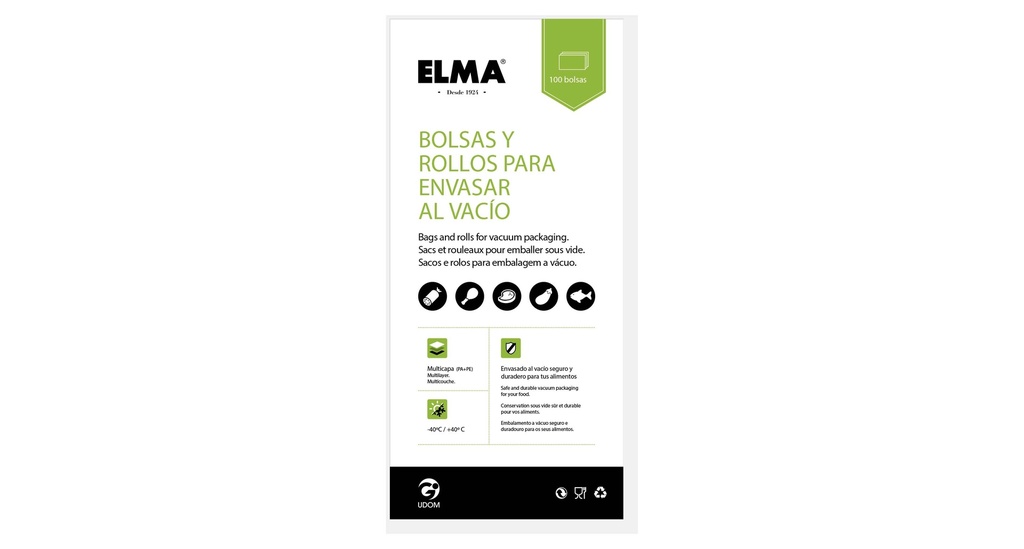 BOLSA GOFRADA DE 20 X 30 CM ELMA
