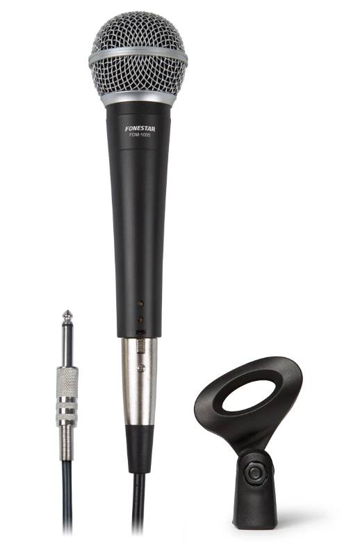 [FDM1035] Micrófono dinámico de mano unidireccional Fonestar. Mod. FDM-1035