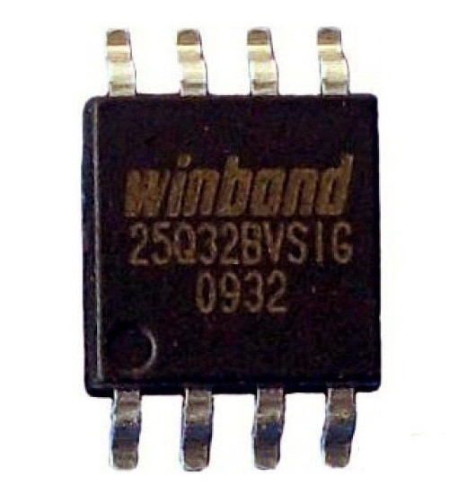 Circuito integrado memoria flash 32Mb 120MHz 2,7÷3,6V SOP8. Mod. 25Q32BVSIG