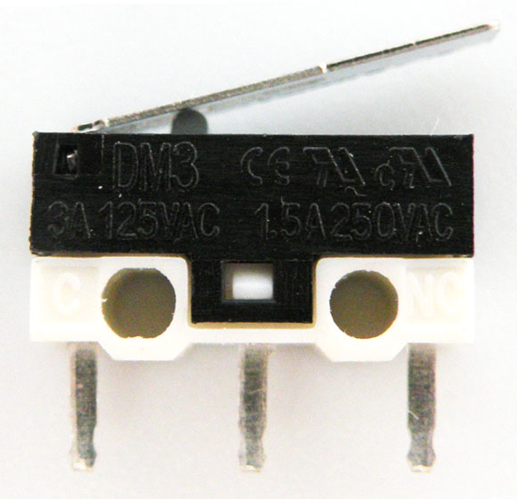 [11501P1] Microrruptor miniatura ON-ON 250V 1.5A. Mod. 2651