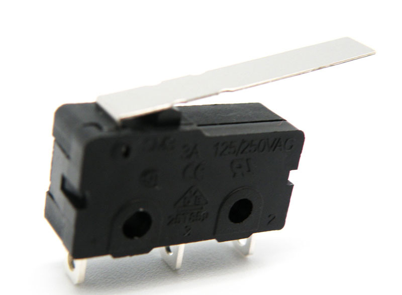 Micro-interruptor con palanca 2657ELG ON-ON 125v 5A