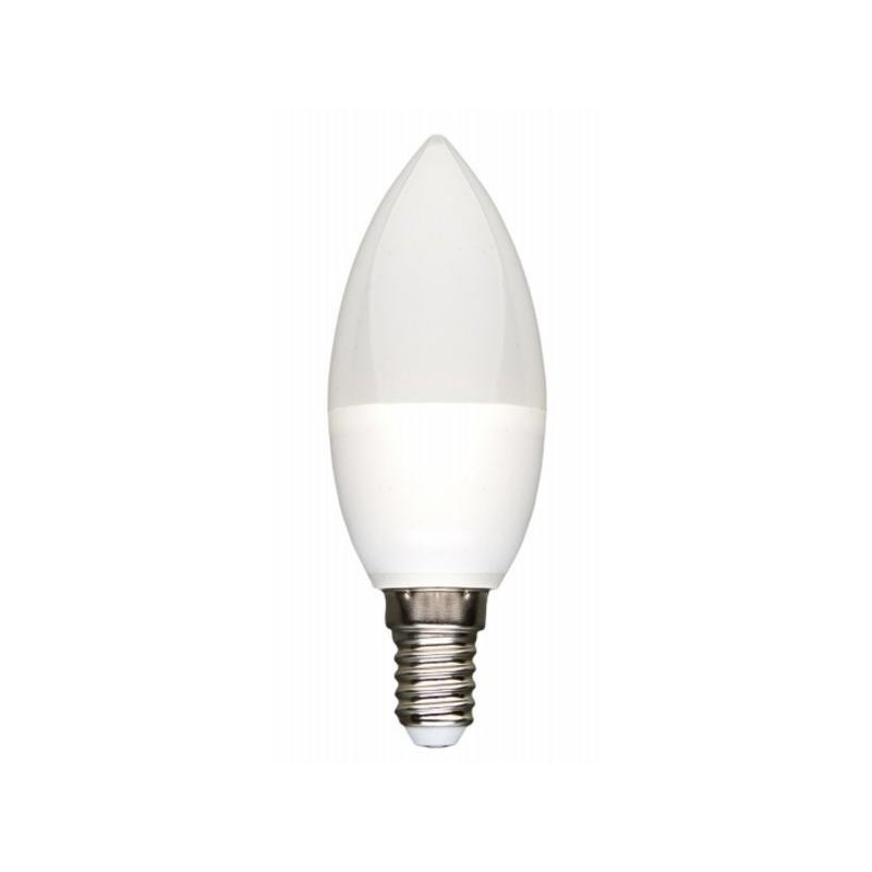 Lámpara LED vela 6W E14 480lm 6000K. Mod. 301406CW