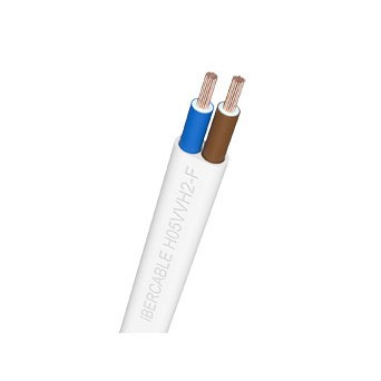 MANGUERA FLEXIBLE 2X1.5 BLANCA. Mod. M2X1.5IBC