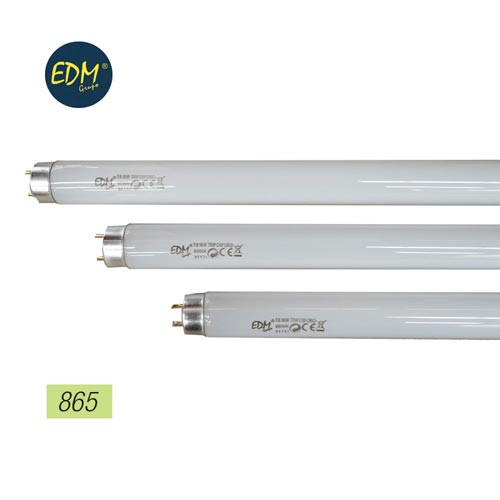 Tubo fluorescente trifósforo T8 36W/865 120cm. Mod. 31009