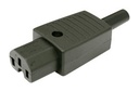 Conector hembra IEC 320-C15 desmontable. Mod. 31.232