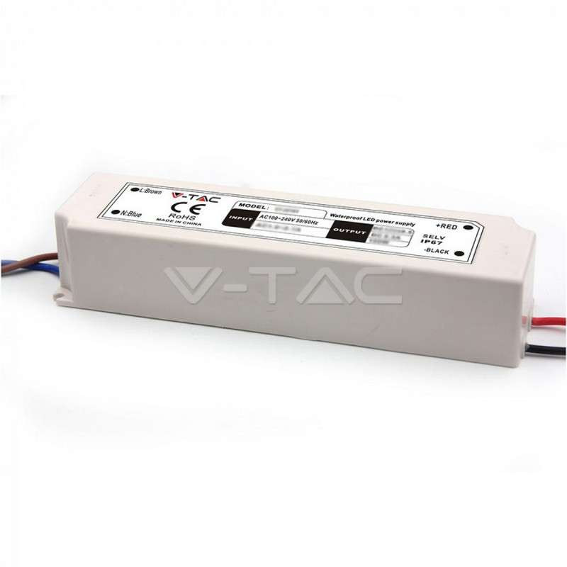 Fuente de alimentación profesional 60W 12V 5A IP67 Premium. Mod. 3252