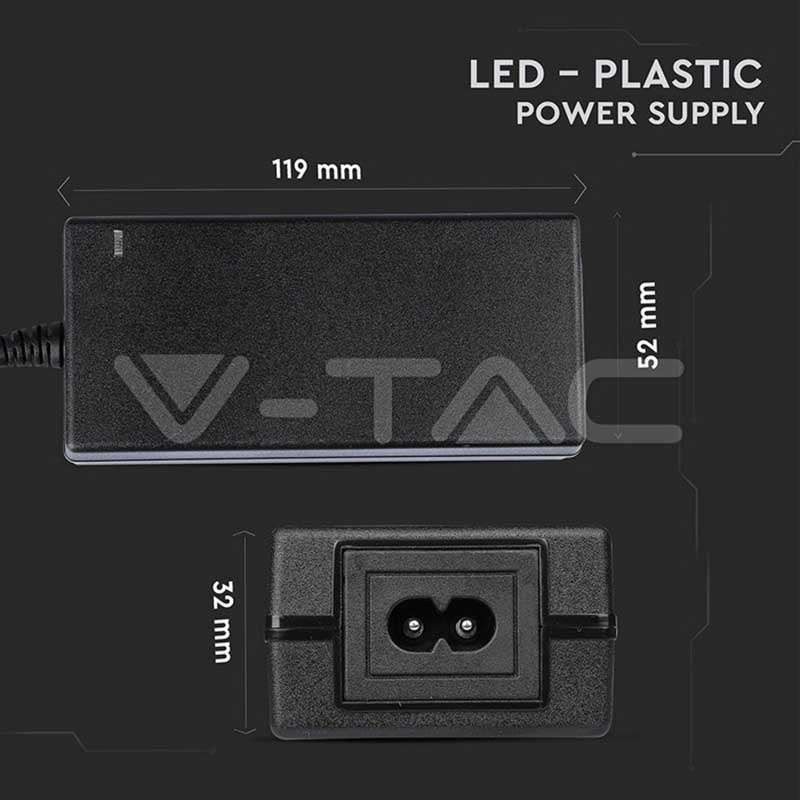 Fuente de alimentación compacta 24VDC 60W 2.5A IP44. Mod. 008005610