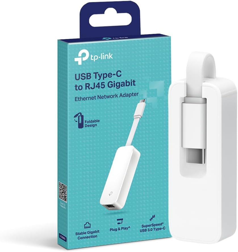 [UE300C] Adaptador USB-C a Ethernet Puerto Gigabit TP-Link. Mod. UE300C