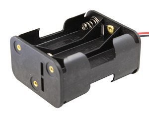 Portapilas para 6 pilas de 1'5 V ( 9 V). Mod. 33.012/N