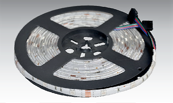 TIRA FLEXIBLE LED SMD. RGB 5 M 4.8W 300 LEDS