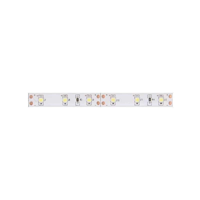 Tira de led 12 V 5 metros SMD 3528 60 led/m Blanco cálido IP54. Mod. 3528/60