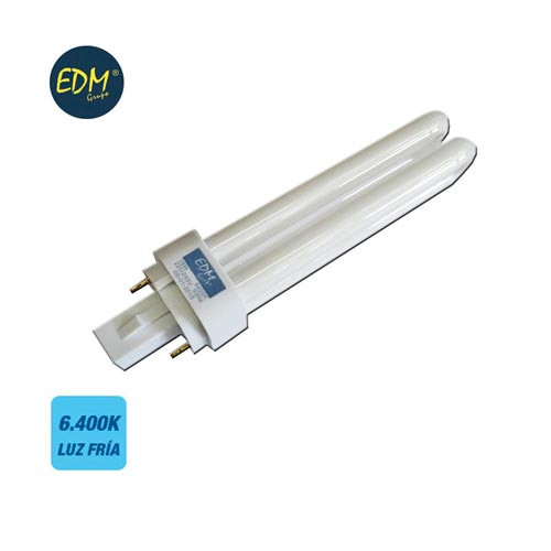 Lámpara PLC 18W G24D-3 6400K. MOD. 35666