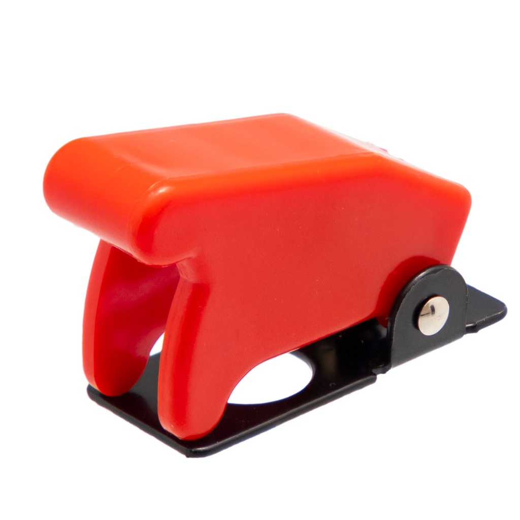 Tapa seguridad para interruptor palanca roja. Mod. 4259R