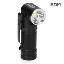 Mini linterna Led plegable recargable 450lm EDM. Mod. 36443