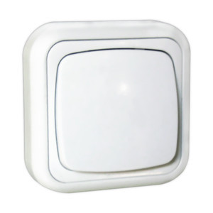 Conmutador blanco de superficie Mod 36.480/C