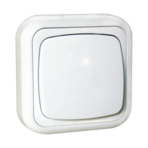 Pulsador blanco de superficie Mod 36.480/DI