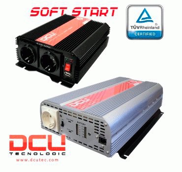 [3741121000MDCU] Inversor conversor 12VDC a 230VAC 1000W onda modificada. Mod. 3741121000M