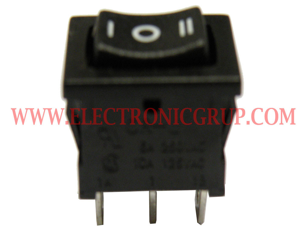 [3809ELG] INTERRUPTOR 3P. (SPDT) ON-OFF-ON, 250V. 6A
