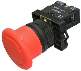Pulsador emergencia tipo seta 1xNO plástico. Mod. 3SA5-BS542