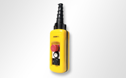 [3SPA2913SAS] Botonera 2NO + seta emergencia IP66 SASSIN. Mod. 3SP-A2913