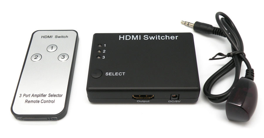 HDMI SWITCH 3 ENT*1 SAL, IFR