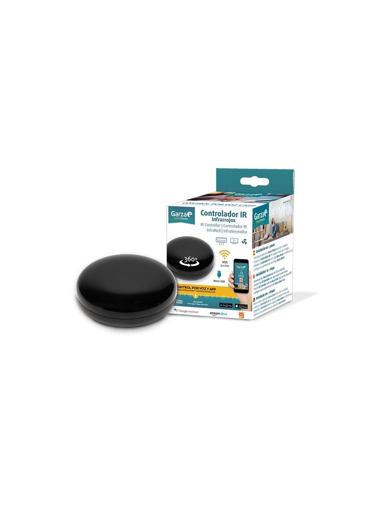 [401279GAR] Controlador de infrarojos WIFI-IR Inteligente Garza Smart. Mod. 401279