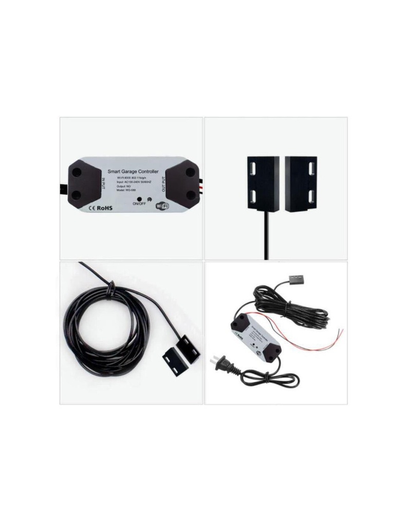 [401322G] Controlador de puerta de garaje WiFi Garza Smart. Mod. 401302