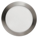 Downlight empotrar LED Circular 12W Ø170 Niquel. Mod. LM5507