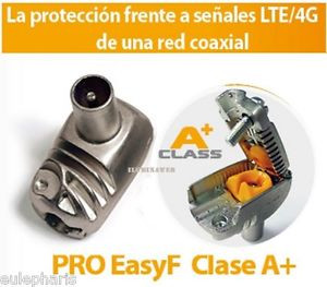 Conector macho PROEasyF CEI MA. acod. A+ TELEVES 413210