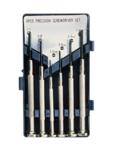 Kit 6 destornilladores de precisión Mod. 46.070/M