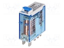 Relé electromagnético 24VCC 1 cto 16A 250VCA Finder. Mod. 46.61.9.024.0040