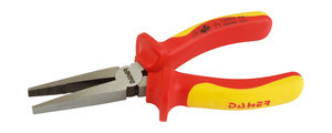 Alicates de punta larga y plana VDE-1000V. Mod. 46.620/160