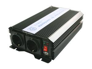 Convertidor de corriente 12VDC a 230VAC. 1500 W. Mod. 50.088