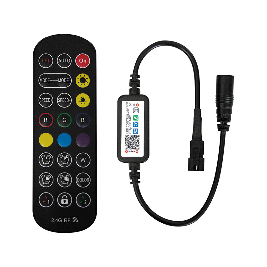 [844159LDV] Controlador Magic Strip p/ tira RGB IC 24VDC BLUETOOTH APP MAGIC LANTERN C/ mando. Mod. 844159