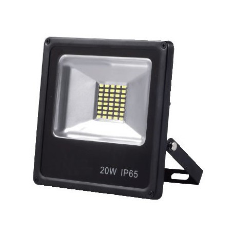Proyector led 20W plano IP65 1800 lm 6000K. Mod. 562001CW