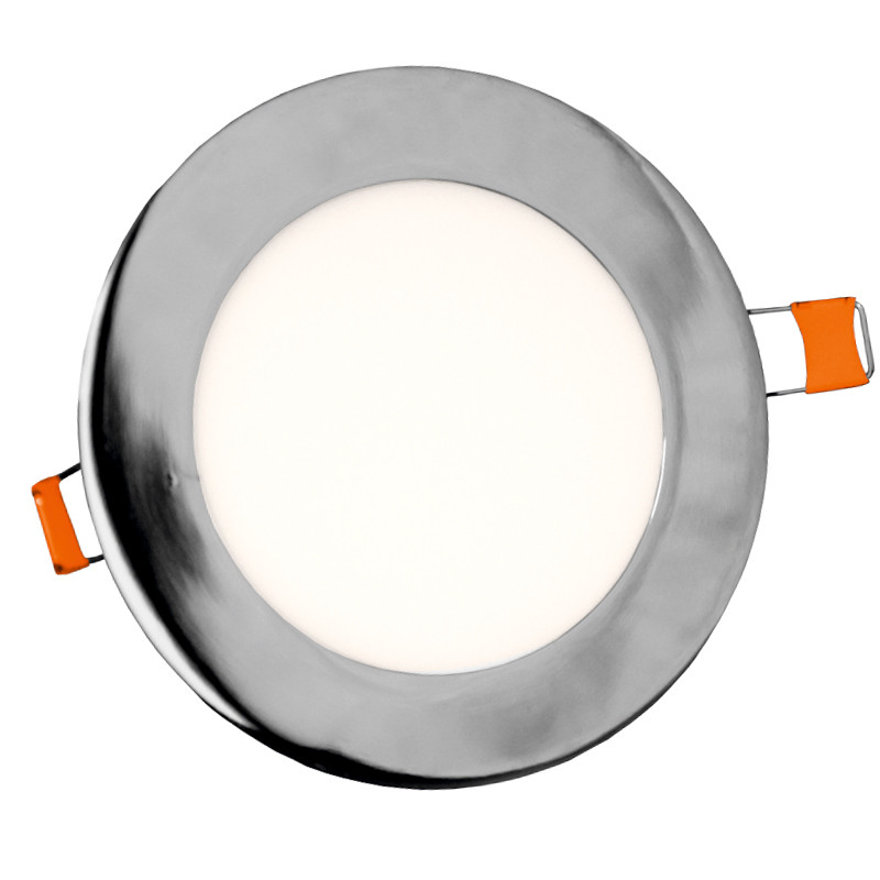 Downlight LED empotrar 20W Aluminio cromo 6000K. Mod. 6026.2