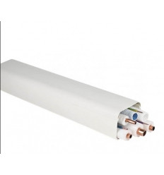 [WE7567] Canaleta 40x70mm 2 metros tipo Legrand FLUIDQUINT. Mod. FECR 40-70 611260