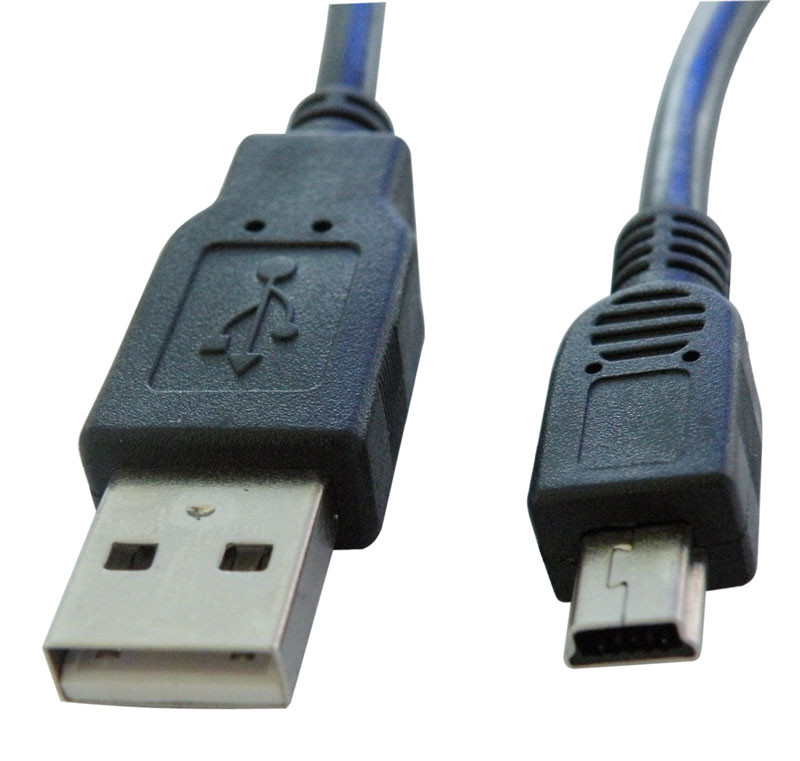 Conexión de USB macho a miniUSB 30 cm Mod 63603