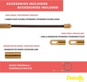 Guía pasacable acero + nylon 4mm 22 metros Anguila. Mod. 65040022