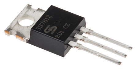 Regulador lineal 7812 +12V/1A TO220. Mod. L7812