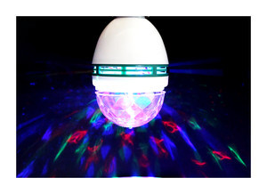 Bombilla LED DISCO RGB.3W.E27 PSICODELIC. Mod. 81.209/RGB/1