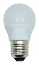 Bombilla LED G45 5W E27 12VDC 6500K. Mod. 81.211/12V/DIA