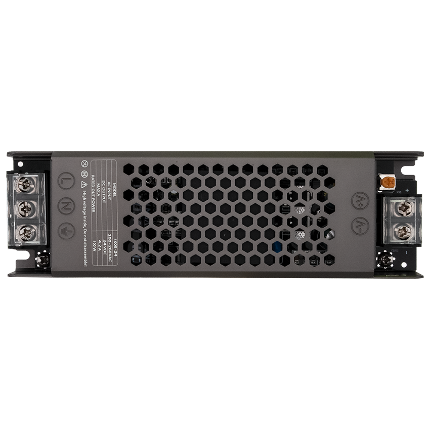 [844527LED] Fuente alimentación metálica 24VDC 100W 4.2A LDV. Mod. 844527